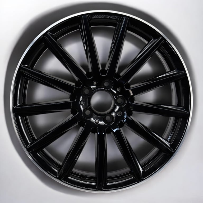 1x Alufelge 20 Zoll 8.0" 5x112 48ET Glanz Schwarz A2474011600 Mercedes-Benz FEL9510864288id