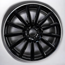 Load image into Gallery viewer, 1x Alufelge 20 Zoll 8.0" 5x112 48ET Glanz Schwarz A2474011600 Mercedes-Benz FEL9510864288id