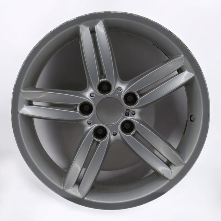 1x Alufelge 18 Zoll 7.5" 5x120 49ET Glanz Silber 8036939 BMW 1 Rim Wheel