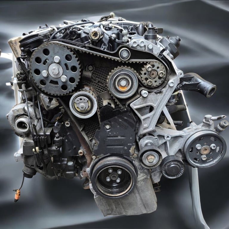 Motor Audi Seat Skoda VW CAGB CAG 2.0 TDI 131TKm 2009 Diesel Engine Komplett MOT8253215204fb