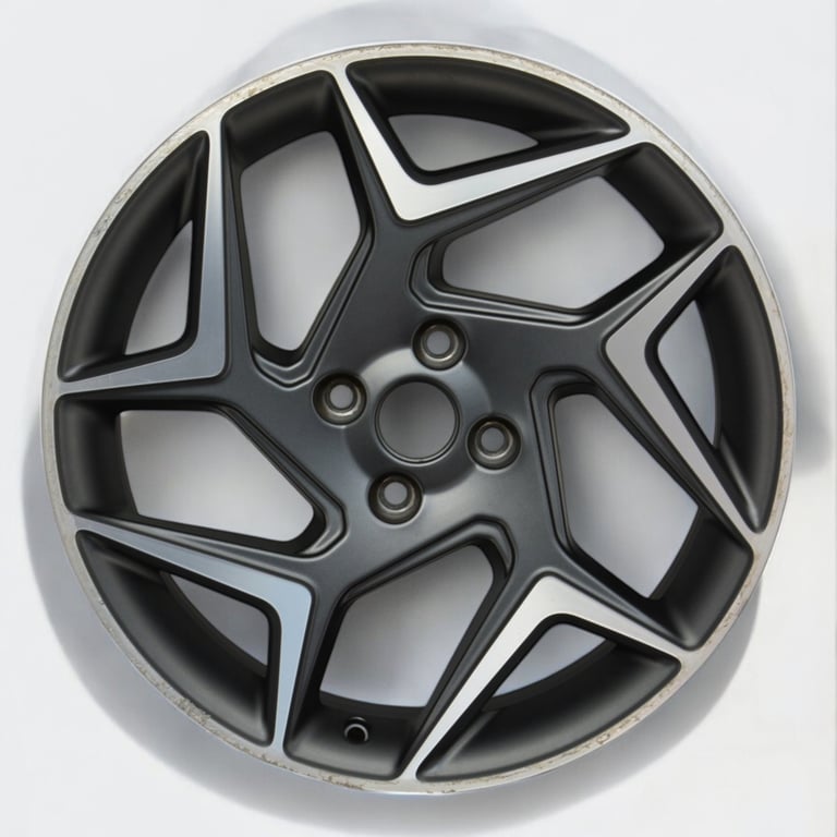 1x Alufelge 18 Zoll 7.0" 4x108 42,5ET Matt K1BJ-C1A Ford Rim Wheel