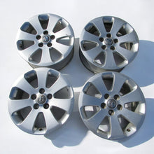 Laden Sie das Bild in den Galerie-Viewer, 4x Alufelge 17 Zoll 7.0&quot; 5x120 41ET Silber 13235010 Opel Rim Wheel