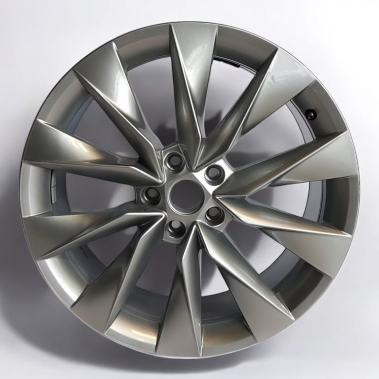 1x Alufelge 19 Zoll 8.0" 5x112 45ET 5LA601025 Skoda Enyaq Rim Wheel FEL3536424918mv