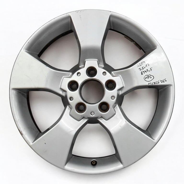 1x Alufelge 17 Zoll 7.5" 5x112 47 5ET A2044013602 Mercedes-Benz X204 Rim Wheel