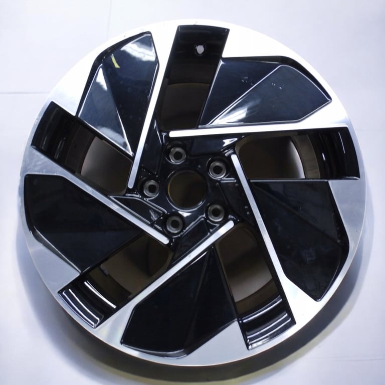 1x Alufelge 18 Zoll 7.5" 5x112 50ET Glanz Schwarz 10A601025G Vw Rim Wheel FEL3871102789xj