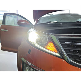 Frontscheinwerfer Kia Sportage Xenon Rechts Scheinwerfer Headlight