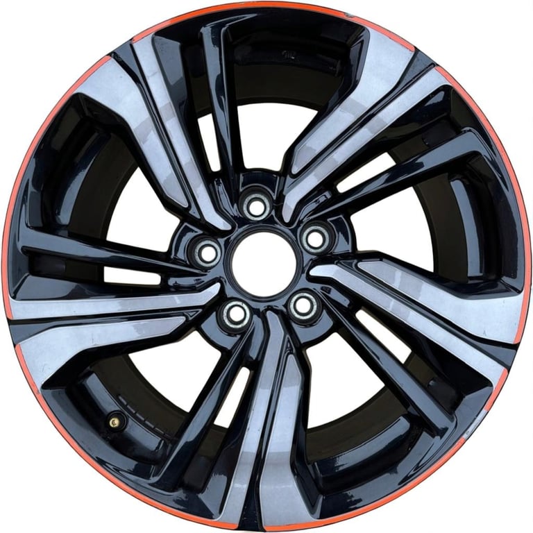 1x Alufelge 17 Zoll 8.0" 5x114.3 50ET 17080A Honda Civic Rim Wheel