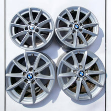Laden Sie das Bild in den Galerie-Viewer, 4x Alufelge 16 Zoll 7.0" 5x112 52ET Glanz Silber 6855080 BMW Rim Wheel FEL3335970196yb