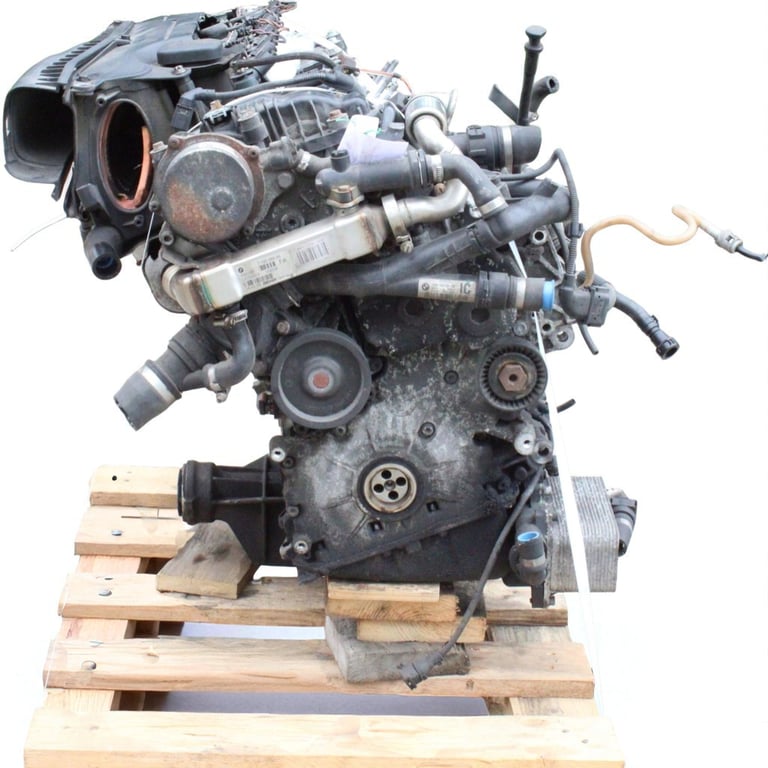 Motor BMW E60 306D3 3.0 250TKm 2008 Diesel Engine Komplett