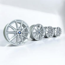 Laden Sie das Bild in den Galerie-Viewer, 4x Alufelge 16 Zoll 7.0" 5x112 52ET Silber 6855080 BMW Active F45 Gran F46 FEL1465497636et