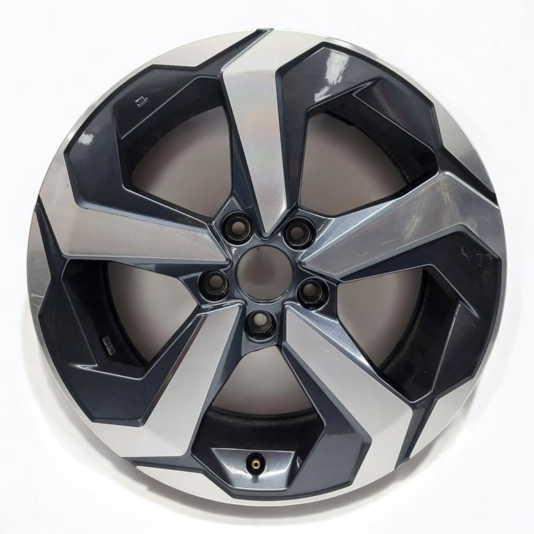 1x Alufelge 18 Zoll 7.5" 5x114.3 45ET Glanz Graphit 6UA4J Mg Qashqai Iii