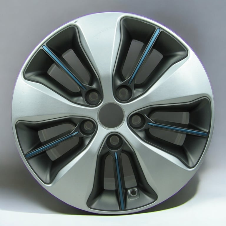 1x Alufelge 16 Zoll 6.5" 5x114.3 50ET 52910-G2200 Hyundai Kona Rim Wheel FEL8557276574vw
