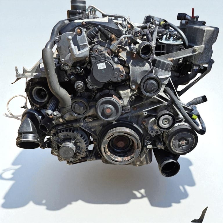 Motor Mercedes-Benz W211 W204 646821 2.2 CDI 136TKm 2008 Diesel Engine Komplett