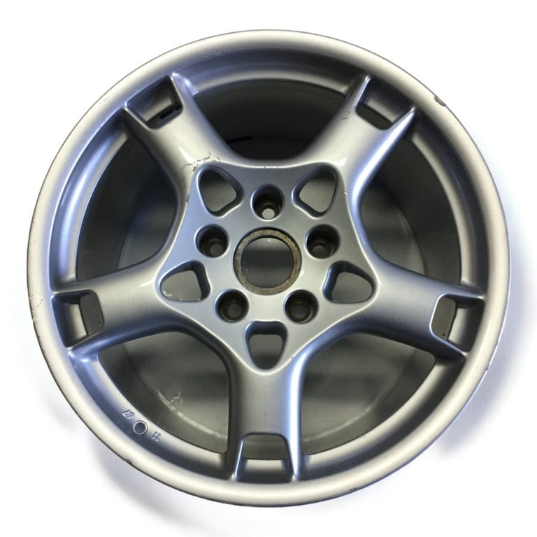 1x Alufelge 19 Zoll 11.0" 5x130 67ET Glanz Silber 99736216201 Porsche 911 997