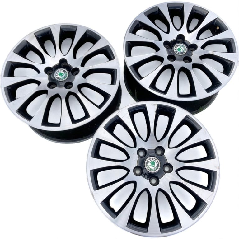 1x Alufelge 17 Zoll 7.5" 5x112 3T0601025G Skoda Superb Ii Rim Wheel