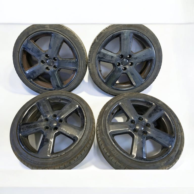 4x Alufelge 18 Zoll 7.5" 5x112 54ET 8P0601025S Audi A3 Rim Wheel FEL7929276369rp