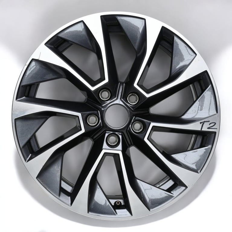 1x Alufelge 17 Zoll 7.0" 5x112 45ET Glanz Graphit 57A601025AB MAD-AR81 Mg Kodiaq