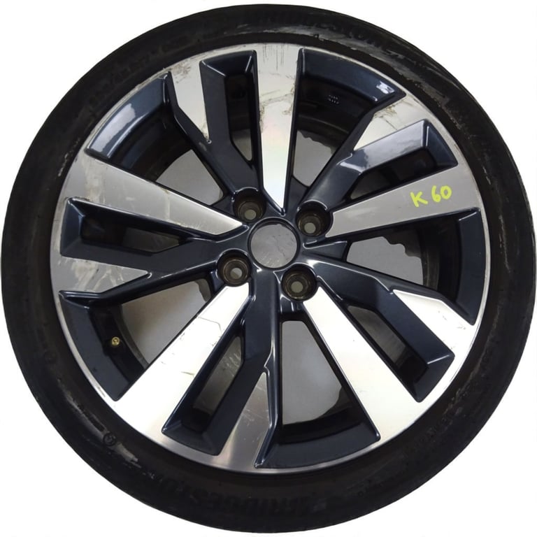 1x Alufelge 17 Zoll 6.5" 4x100 50ET Nissan Micra Rim Wheel FEL9469168958hy
