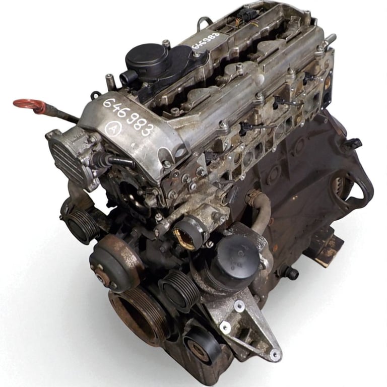 Motor Mercedes-Benz Vito W639 646983 2.2 CDI 88PS 65kW Diesel Engine Unkomplett