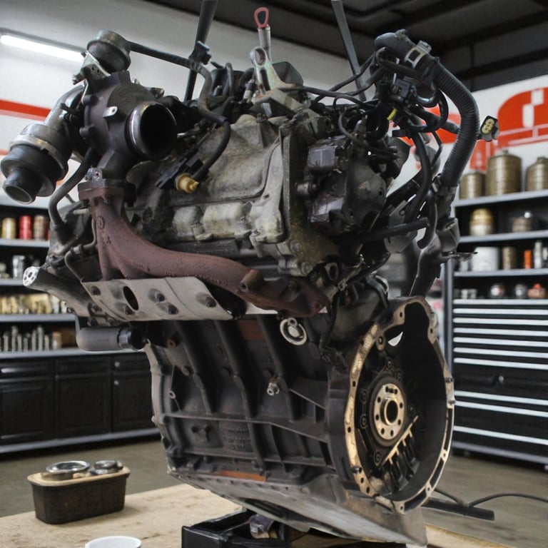 Motor Mercedes-Benz W245 640941 2.0 DCI Diesel Engine Unkomplett