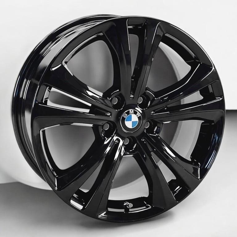 4x Alufelge 18 Zoll 7.5" 5x112 51ET Glanz Schwarz 6856069 BMW X2 F39 F48