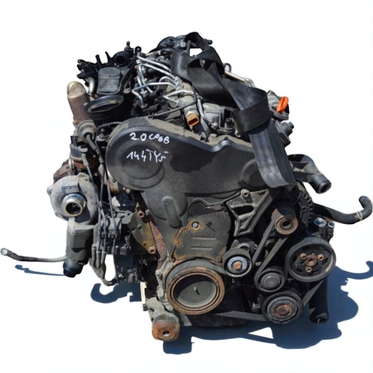 Motor Audi A4 B8 CAGB 2.0 TDI 136PS 100kW Diesel Engine Komplett MOT3324104850vy