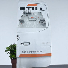Tür Mercedes-Benz Sprinter A9077421700 Hinten Rechts Silber Door Porta Porte