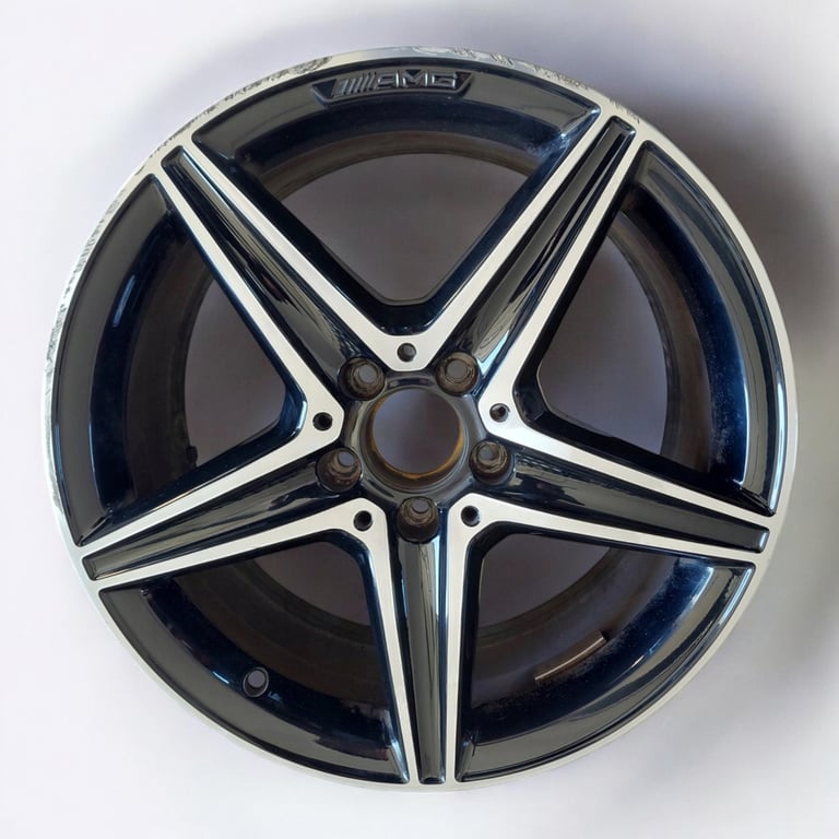 1x Alufelge 19 Zoll 8.0" 5x112 43ET Glanz A2134011800 Mercedes-Benz W213 FEL2298464413oy