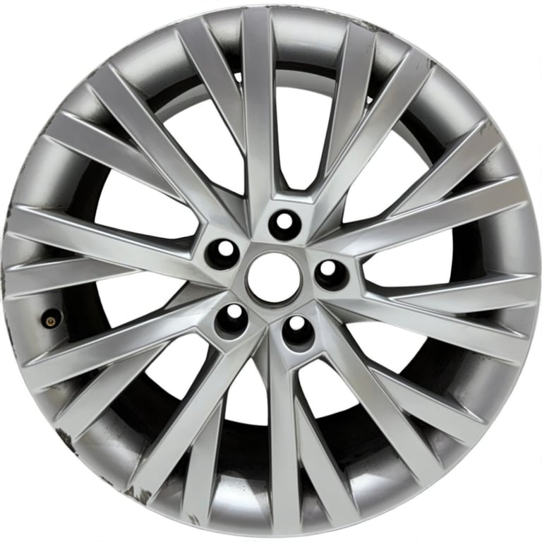 1x Alufelge 18 Zoll 8.0" 5x112 3V0601025AN 3V0601025CD Skoda Superb Iii