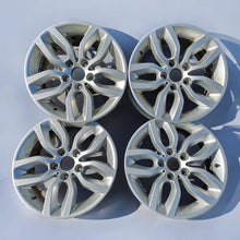Load image into Gallery viewer, 4x Alufelge 17 Zoll 7.5" 5x120 32ET Glanz Silber 6787576 BMW F26 X3 F25 FEL4490290303jr