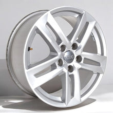 Laden Sie das Bild in den Galerie-Viewer, 4x Alufelge 17 Zoll 7.0" 5x112 42ET Glanz Silber 8W0601025 Audi A4 B8 Rim Wheel FEL8840546235zk