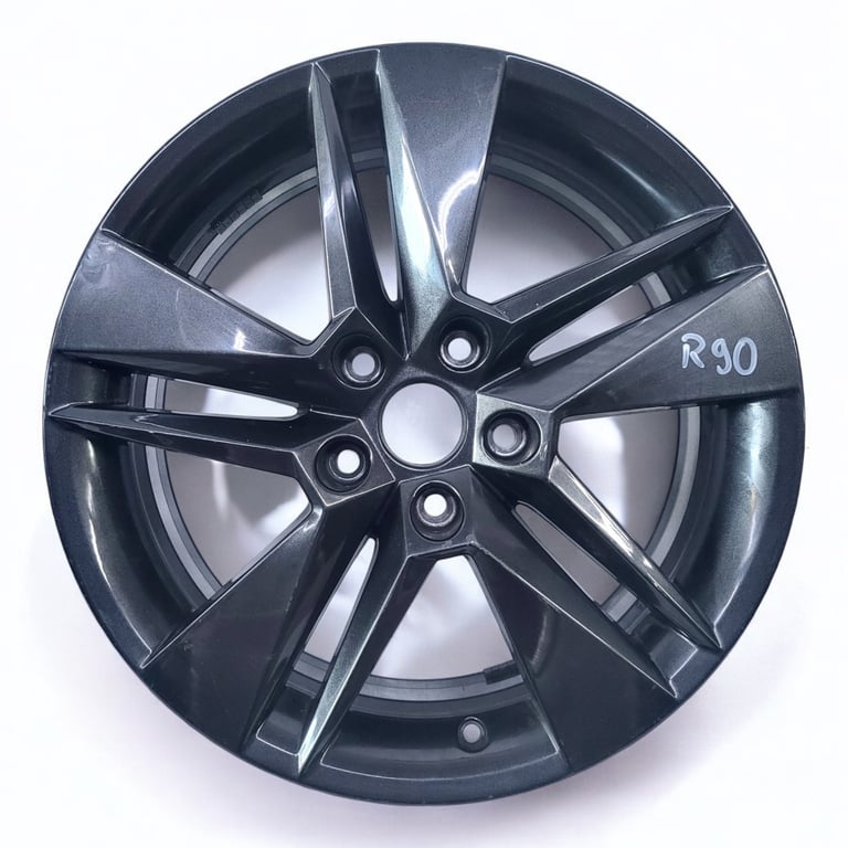 1x Alufelge 17 Zoll 6.5" 5x112 41ET Glanz Schwarz 3V0601025BG Skoda Superb Iii FEL3885356484cf