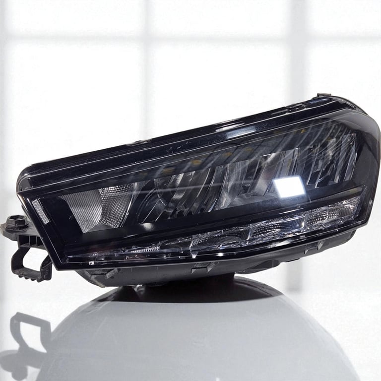 Frontscheinwerfer Skoda Fabia 6VB941015 LED Links Scheinwerfer Headlight