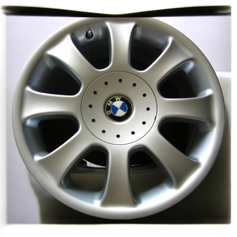 1x Alufelge 16 Zoll 7.0" 5x120 KBA45429 BMW E46 Rim Wheel