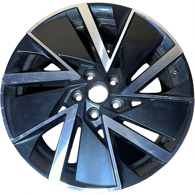 1x Alufelge 18 Zoll 7.5" 5x112 48ET Glanz 5E3601025AD Skoda Octavia 5e3