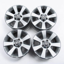 Laden Sie das Bild in den Galerie-Viewer, 4x Alufelge 16 Zoll 6.5" 5x112 33ET Glanz Silber 5N0601025 VW Tiguan Rim Wheel FEL4646248842sc