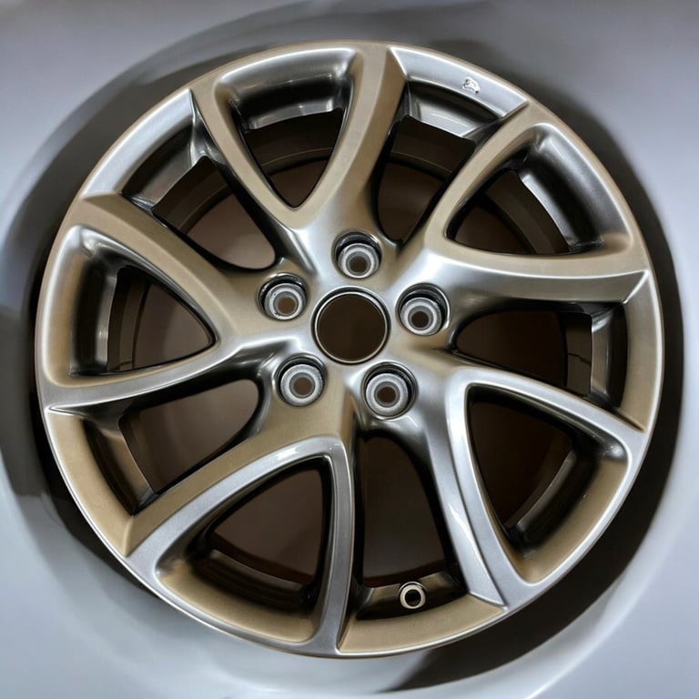 1x Alufelge 17 Zoll 7.0" 5x114.3 52 5ET Glanz Schwarz 99655570070 Mazda