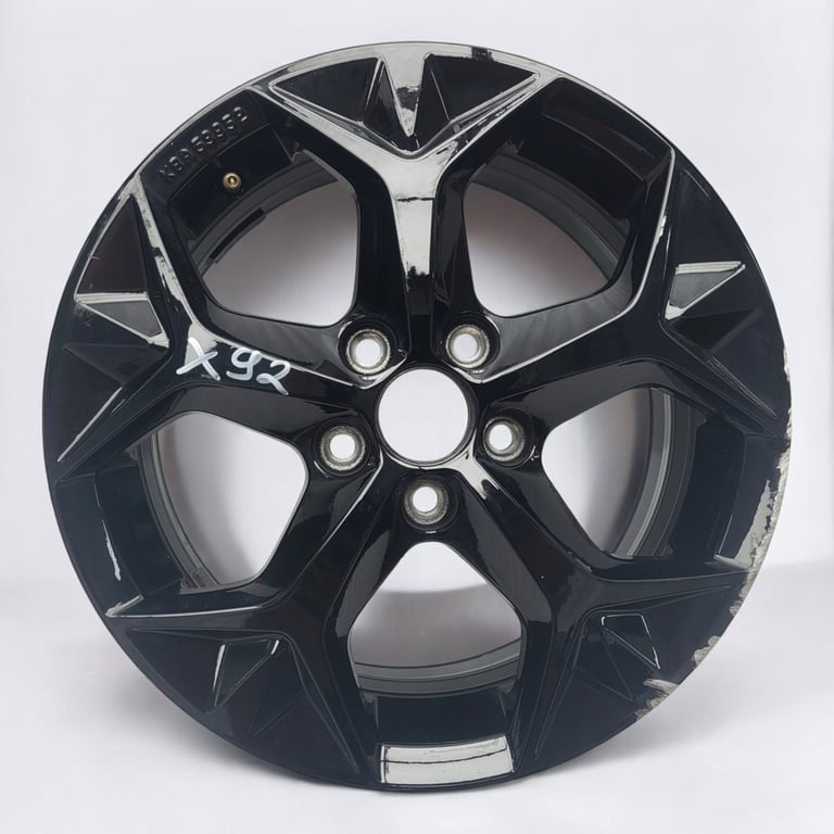 1x Alufelge 15 Zoll 5.5" 5x100 40ET Glanz Schwarz 6F0071495H Seat Ibiza V