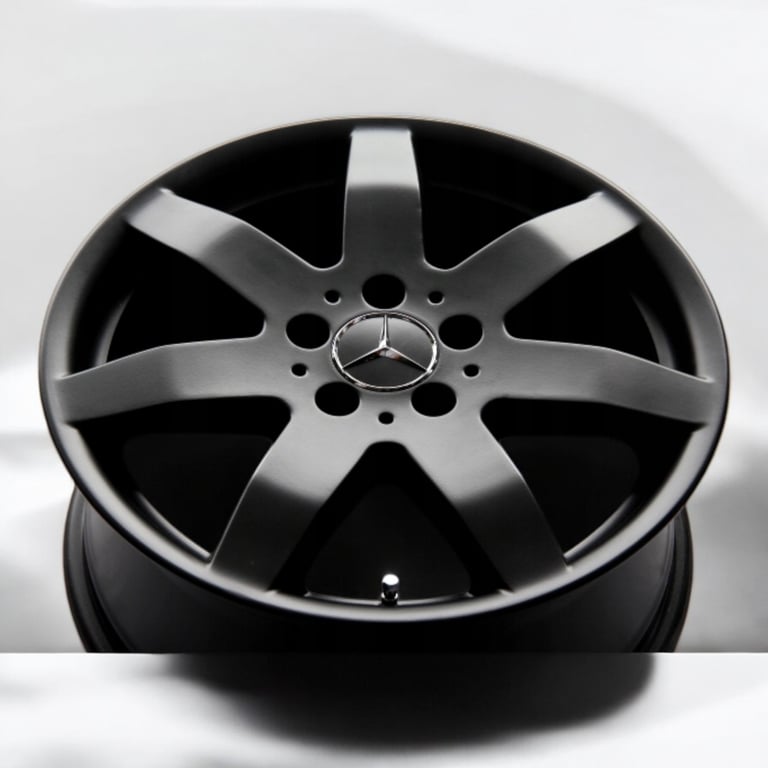 1x Alufelge 17 Zoll 7.5" 5x112 56ET Matt Silber A1644014502 Mercedes-Benz