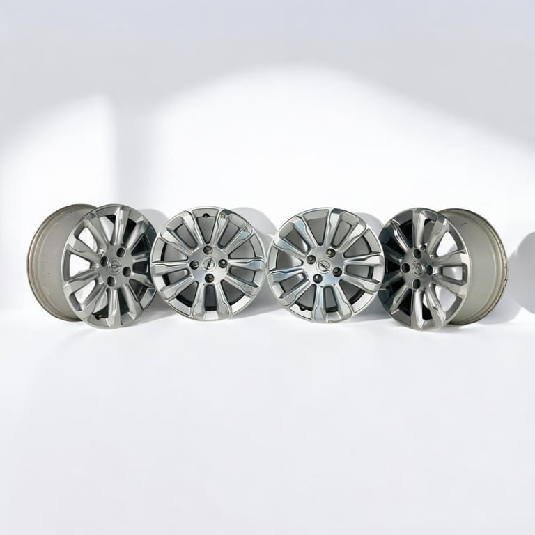 4x Alufelge 16 Zoll 6.5" 4x108 32ET Glanz Silber 9835097280 Opel Mokka Rim Wheel