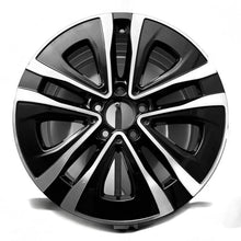 Load image into Gallery viewer, 1x Alufelge 17 Zoll 6.5&quot; 5x112 44ET Glanz Schwarz A1774012900 Mercedes-Benz