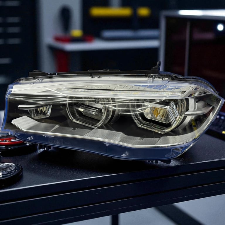 Frontscheinwerfer BMW F15 F16 7424167 LED Links Scheinwerfer Headlight SCH9712445088ou