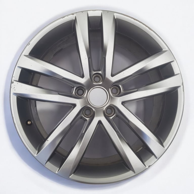 1x Alufelge 18 Zoll 8.0" 5x112 51ET Glanz Grau 3G0601025AF VW Passat Rim Wheel FEL9352653015zu