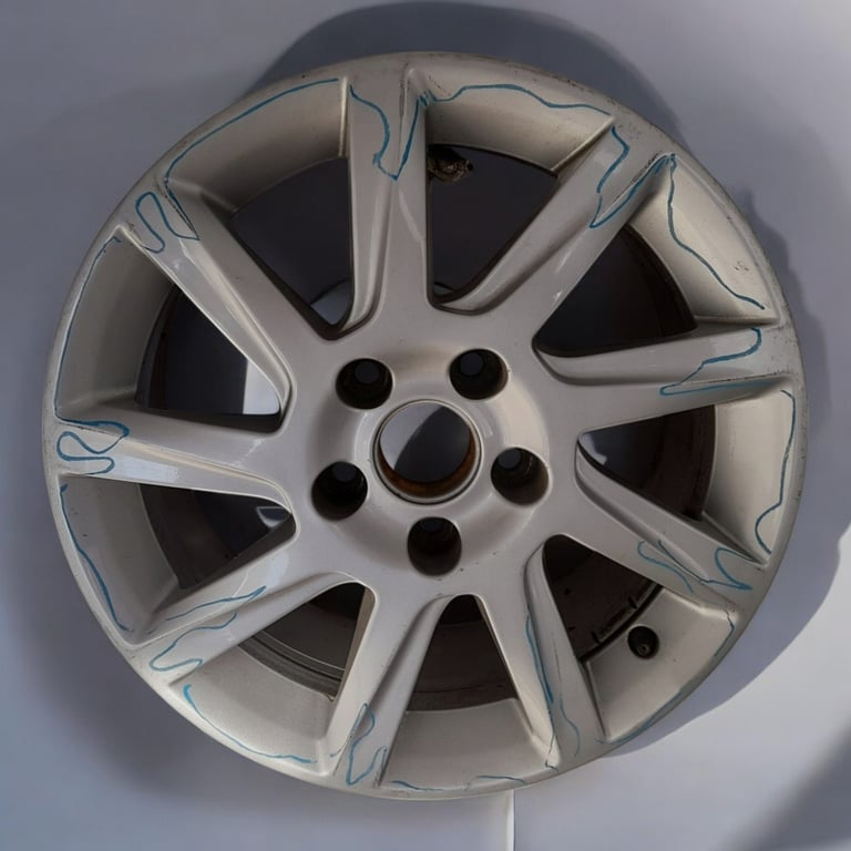 1x Alufelge 16 Zoll 7.0" 5x112 40ET Glanz Silber 3R0601025 Seat Rim Wheel