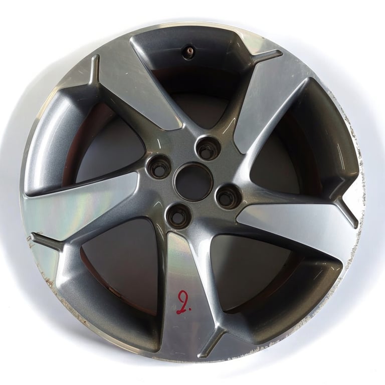 1x Alufelge 17 Zoll 7.0" 4x108 42 5ET Glanz J1BC-1007-B1A Ford Rim Wheel