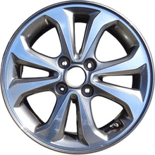 Load image into Gallery viewer, 1x Alufelge 15 Zoll 6.0&quot; 4x100 47ET Glanz Grau 52910-C8800 Hyundai I10 Mg