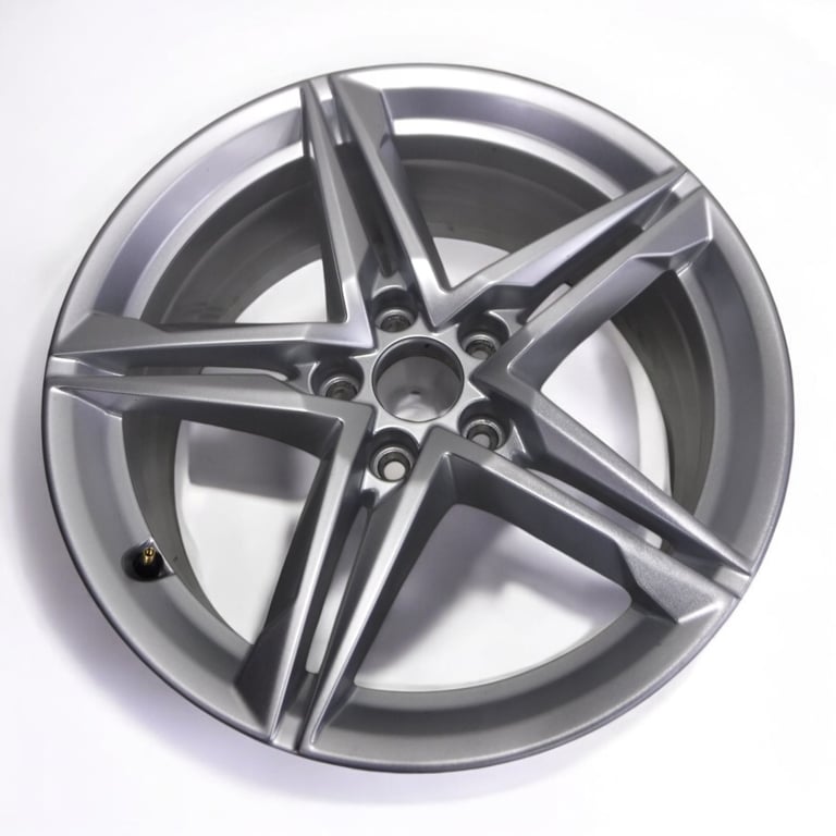 1x Alufelge 18 Zoll 8.0" 5x112 40ET Glanz Silber 8W0601025 Audi A4 Rim Wheel FEL9276032285bi