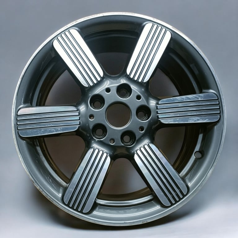 1x Alufelge 17 Zoll 7.0" 5x112 54ET Glanz Graphit 6884399 Mini Rim Wheel