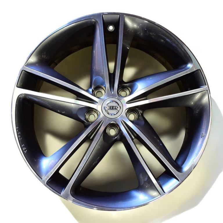 1x Alufelge 19 Zoll 7.0" 5x114.3 40ET KE409-4C400 Mg X-Trail Rim Wheel