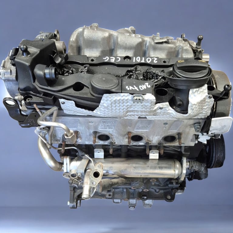 Motor VW Passat CEG CEGA 2.0 TDI Diesel Engine Unkomplett